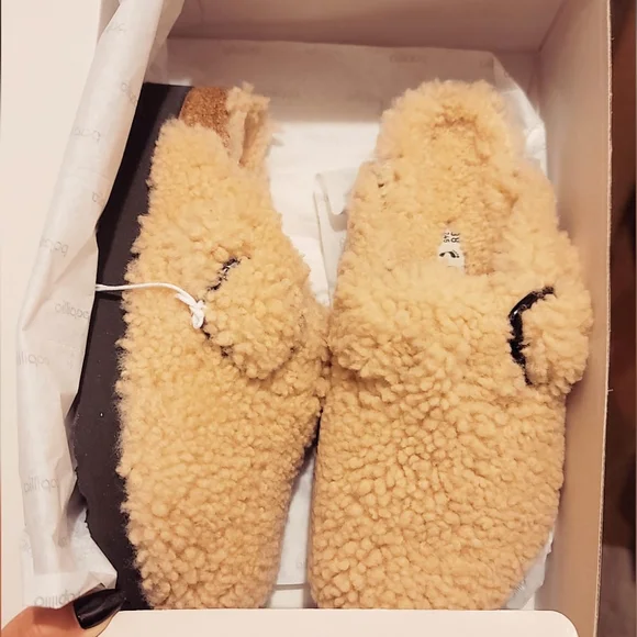 NWT Birkenstock Boston Shearling size 39 - Picture 5 of 7